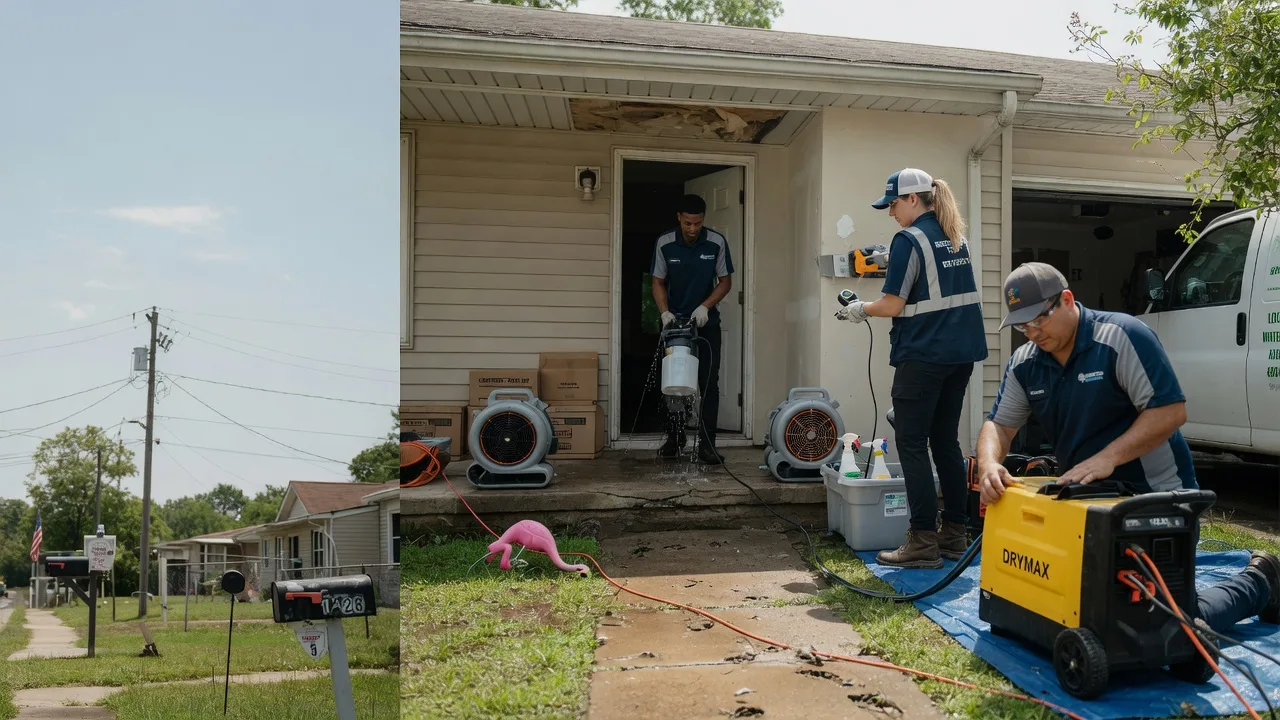 Storm Damage Water Removal in Montezuma, KS near me